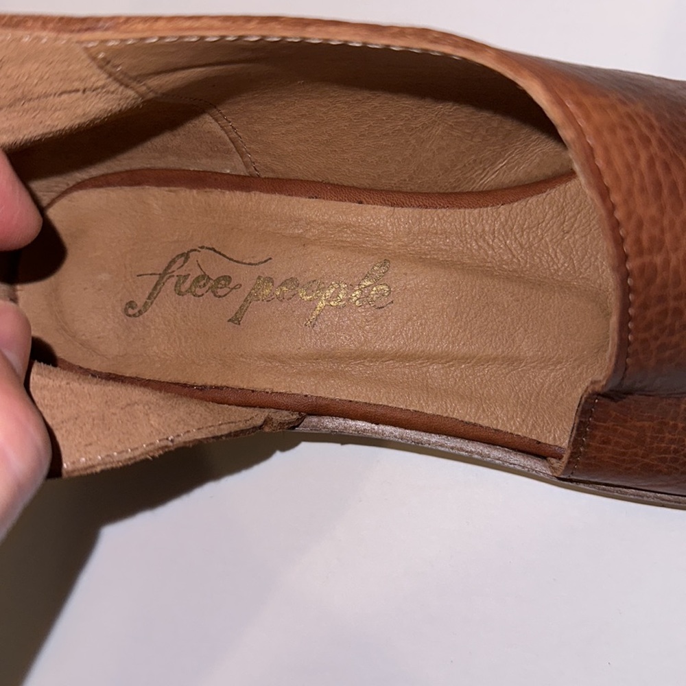 Free People leather heels. Size 37 (EU) 6.5 (US). - Picture 7 of 7